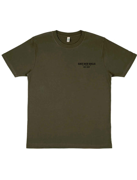 Military Kraken T-Shirt - Save Our Souls Clothing