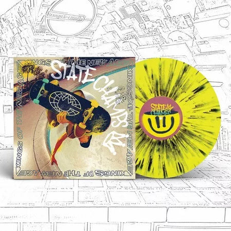 State Champs - Kings Of The New Age (1LP Neon Yellow & Black)