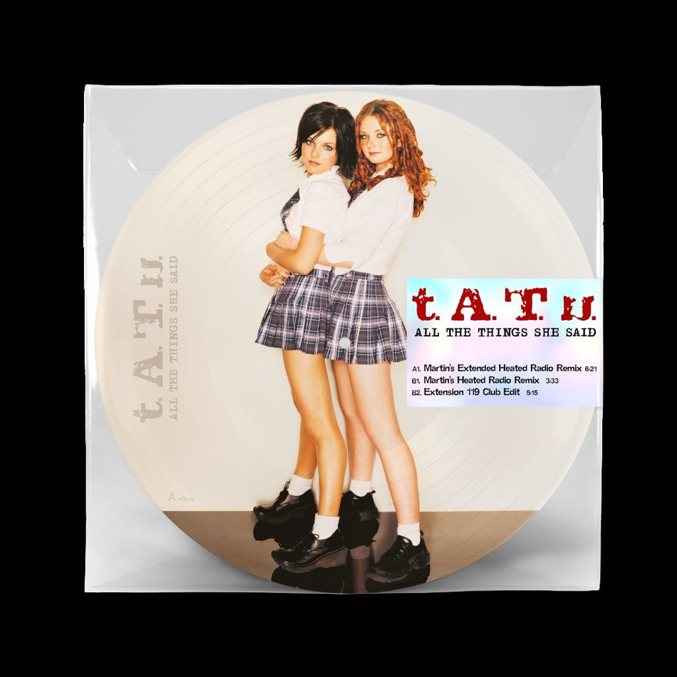 t.A.T.u - All The Things She Said (12" Picture Disc)