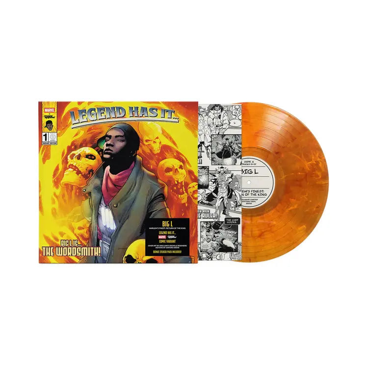 Big L - Harlem's Finest: Return of the King - Marvel Variant Edition (1LP Orange Swirl Vinyl)