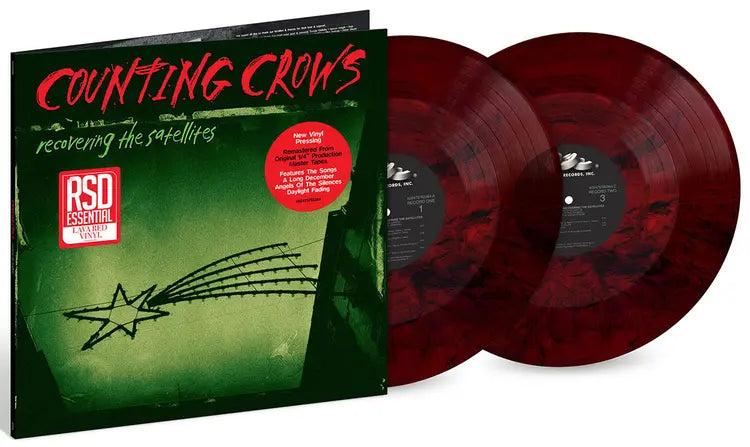 Counting Crows - Recovering The Satellites - RSD Essential Edition (2LP Lava Red Vinyl)