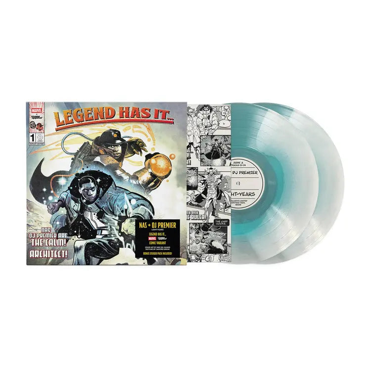 Nas & DJ Premier - Light-Years - Marvel Variant Edition (2LP Split Vinyl)