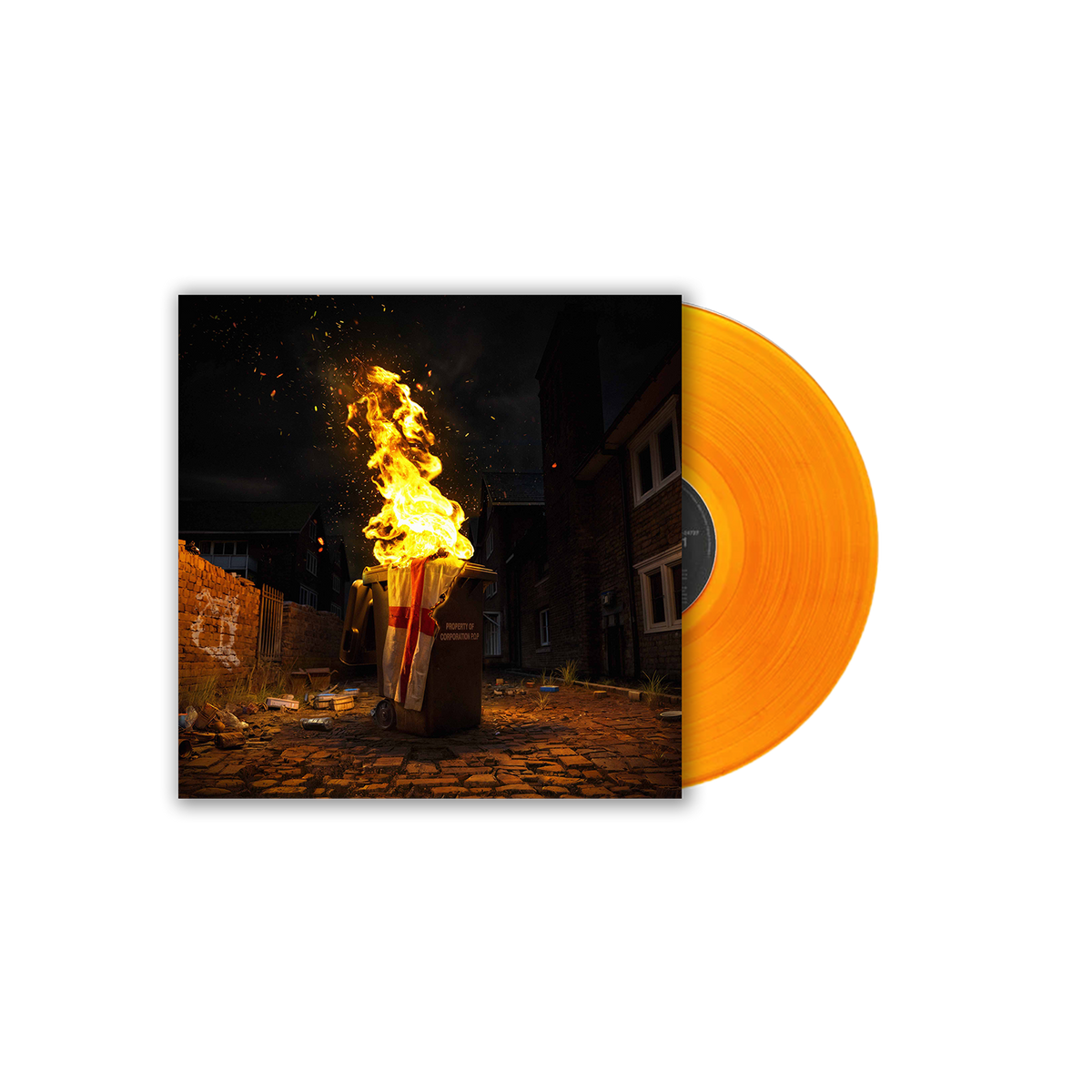 Hot Milk - Corporation P.O.P (1LP Orange Vinyl)