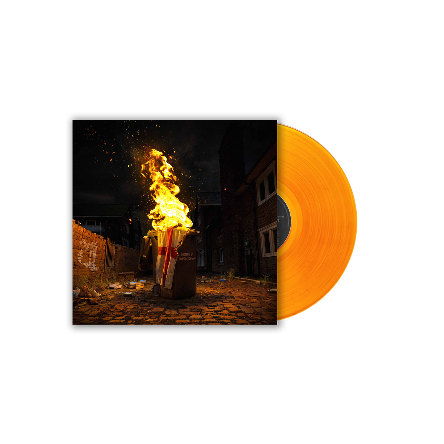 Hot Milk - Corporation P.O.P (1LP Orange Vinyl)